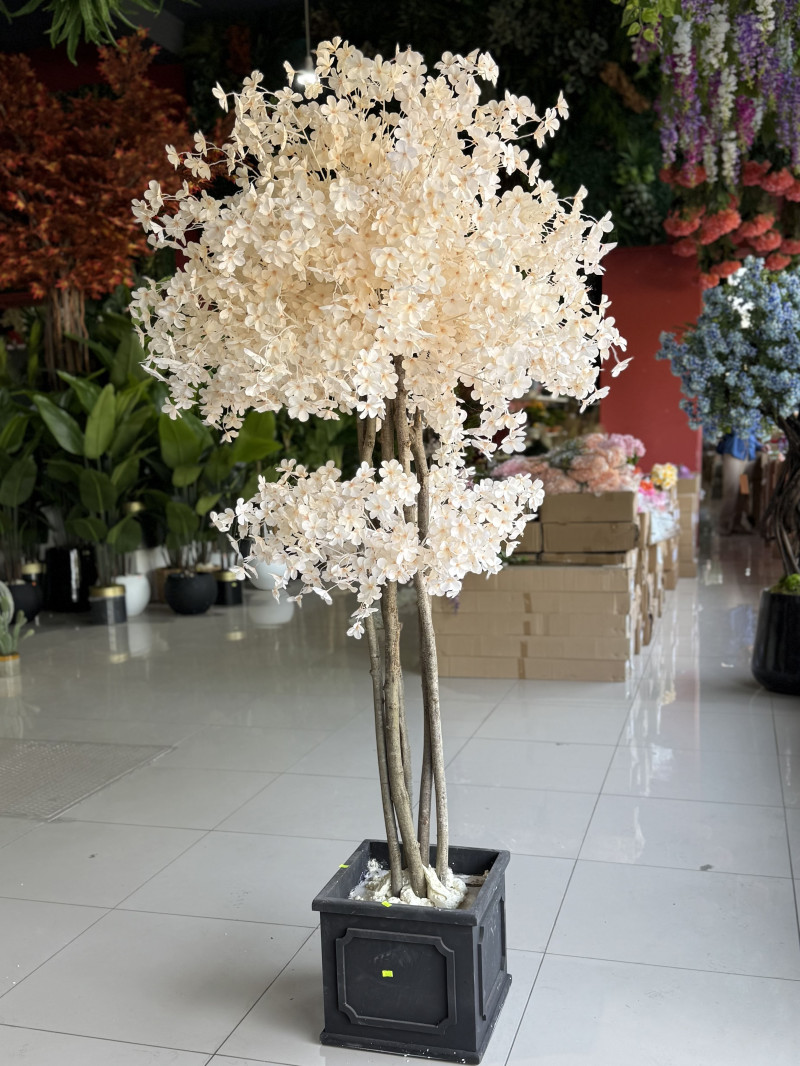 YNC-123A Bahar Dalı – 200 cm | Somon Renk