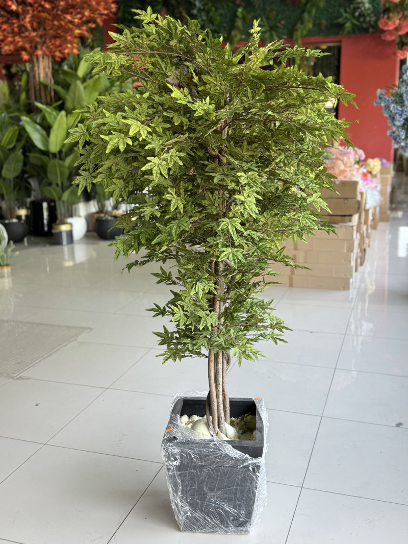 BTY-33 Yeşil Çınar Yapay Ağaç – 180 cm | Tek Gövde
