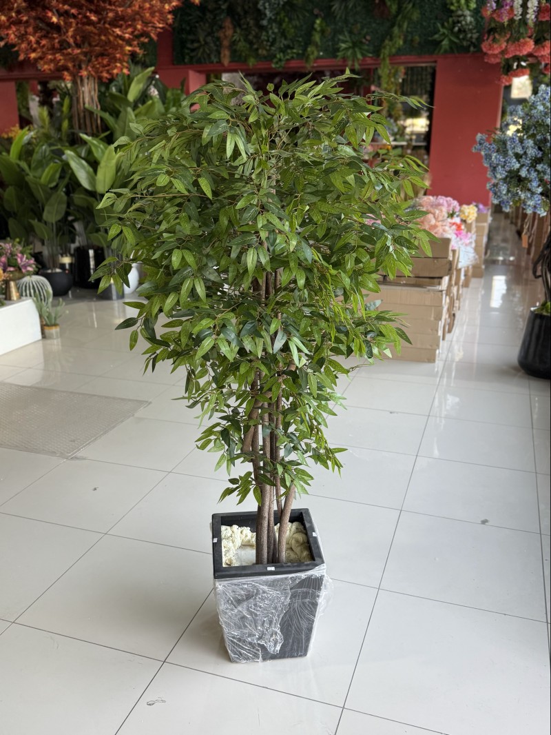 YNC-103 Ficus Yapay Ağaç – 190 cm | Klasik ve Zamansız Bir Dekoratif Dokunuş
