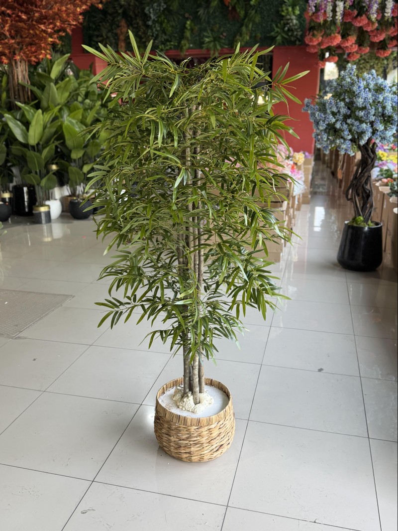 YNC-363 Bambu Yapay Ağaç – 190 cm | Doğal ve Zarif Bir İç Mekân Dokunuşu