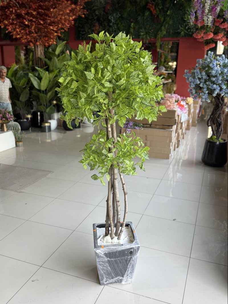 YNC-291 Yapay Ağaç – 190 cm | Gerçekçi Görünüm ve Dekoratif Etki