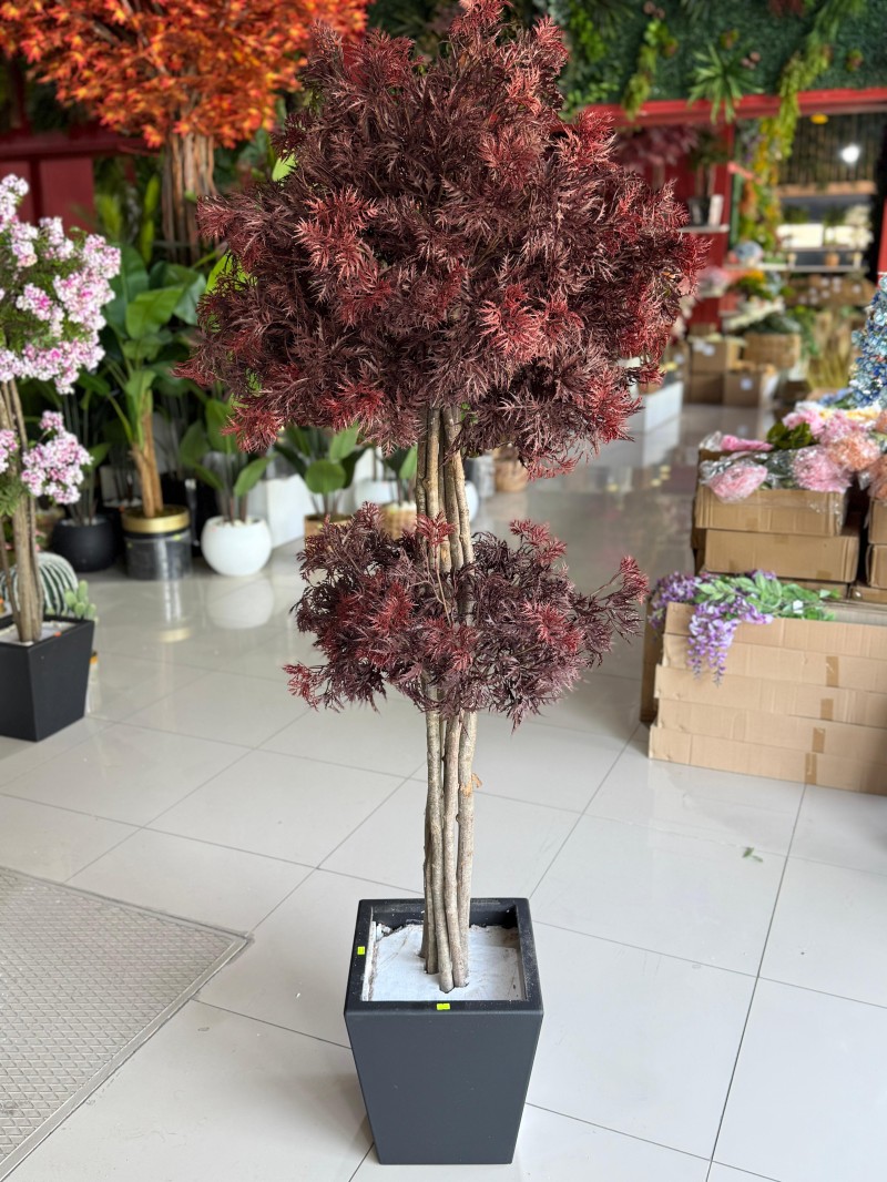 BTY-254 Akçaağaç Yapay Ağaç – 190 cm | Doğal Doku, Etkileyici Renk Tonları