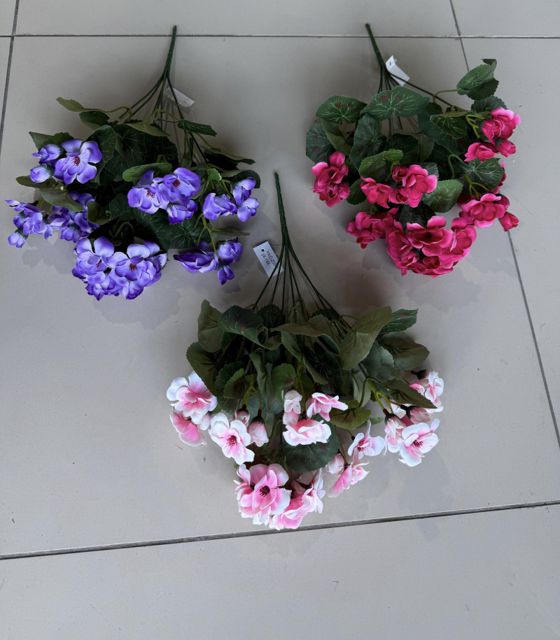 YNC-200 – Sardunya Demet Yapay Çiçek (40 cm)