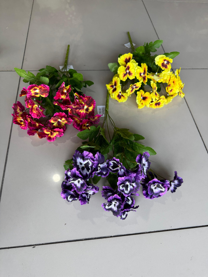  YNC-365 – Menekşe Yapay Çiçek (40 cm)