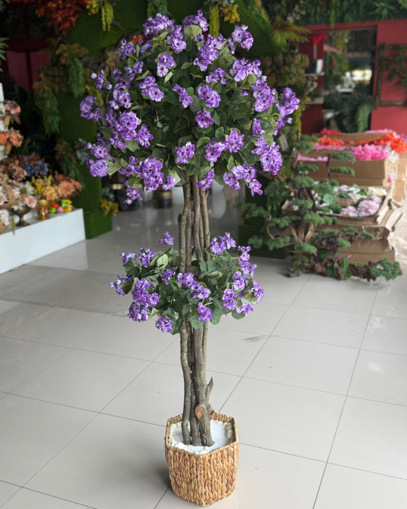 ync-200 Mor Sardunya Yapay Ağaç